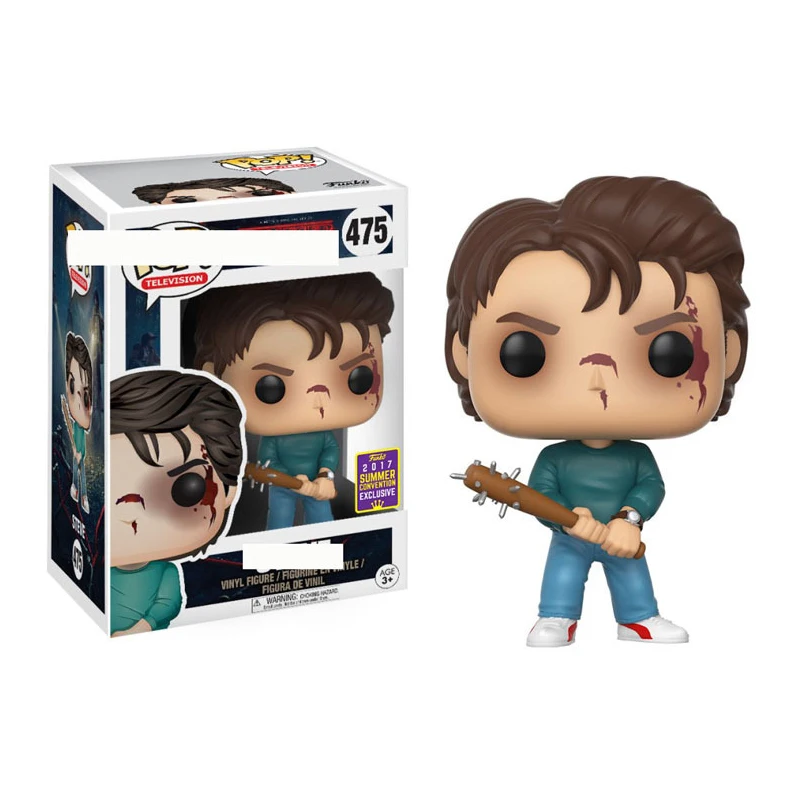 with box 475 FUNKO POP GODZILLA stranger things фигурка игрушки Коллекция Модель Виниловая фигурка Коллекционная модель с коробкой - Color: with box 475