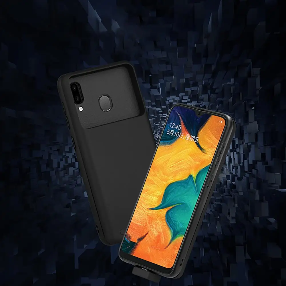 Battery Case For Samsung A20 7000mAh Battery Charger Case Slim Power Bank Shockproof Phone Case Cover For Samsung A30