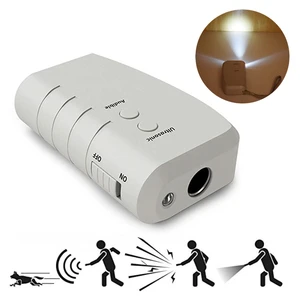 Портативный Ультразвуковой Отпугиватель собак со светодиодной подсветкой