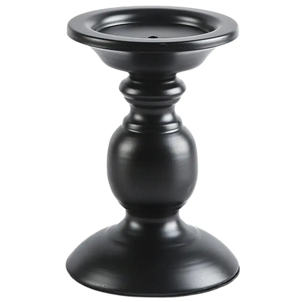 

Metal Candle Stand Taper Decorative Candlestick Holders LED Candle Case For Wedding Dinning Party Living Room