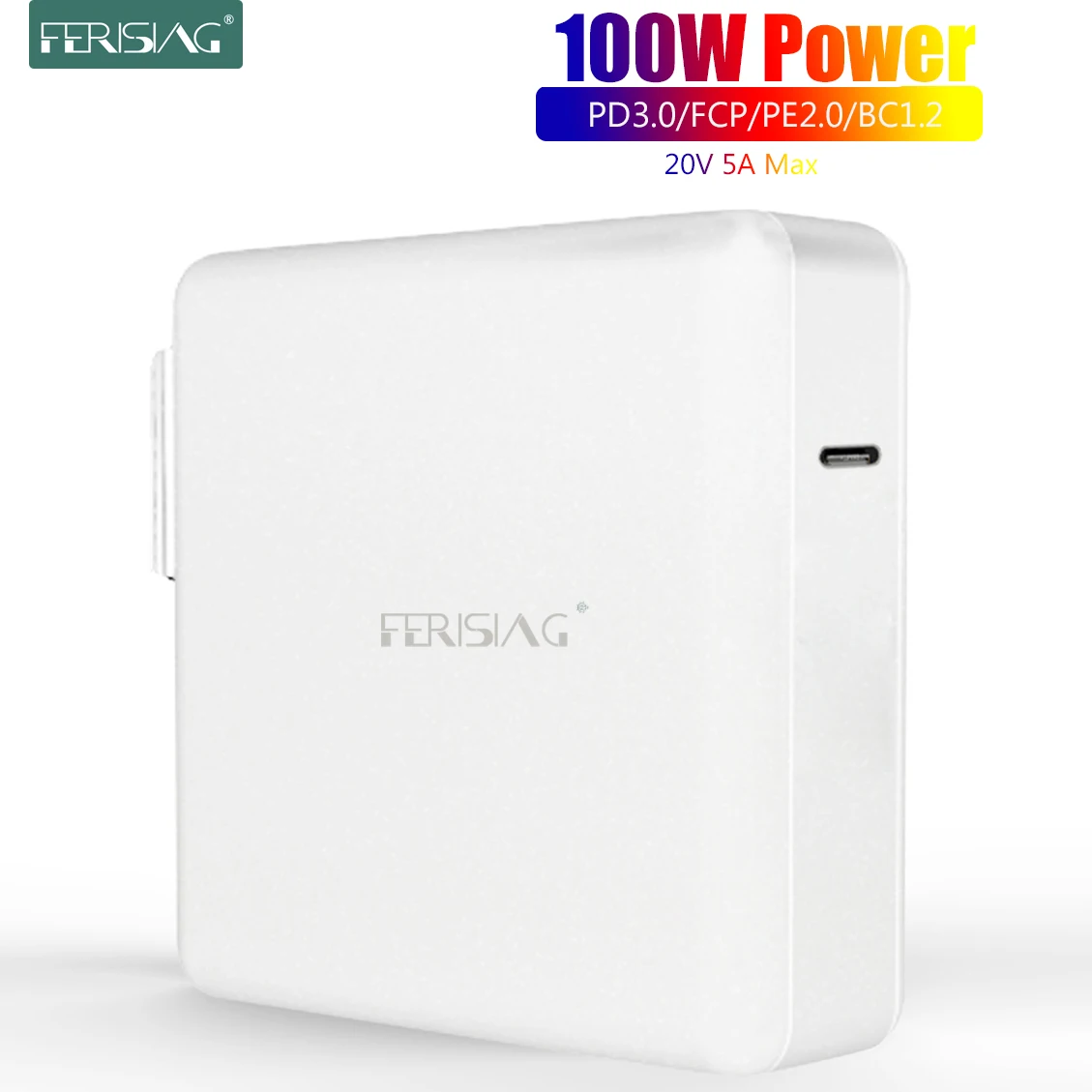 Устройство для быстрой зарядки USB Type C 100 Вт MacBook Pro Air 13 'ཊ'' 15 '' Samsung