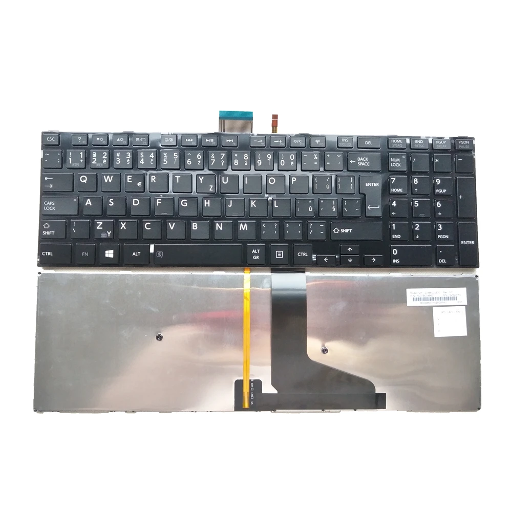 

CZ Czech Notebook PC Keyboard Backlight For Toshiba C70 C50 C50D C50-A C55D L70 L75 C75 L50 L50-A Backlit Keyboards 6037B0096607