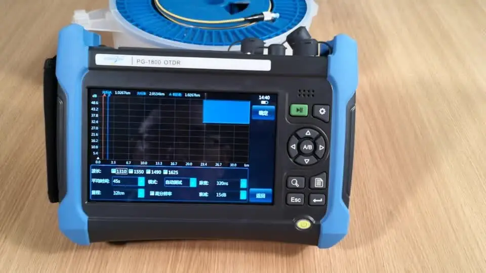 1310/1550/1625nm 37/35/35dB PG-1800 iOLM/power meter/laser source mini otdr 1625nm machine low price | Инструменты