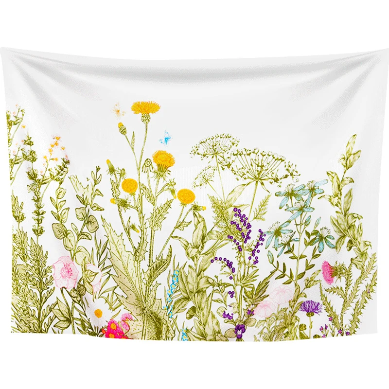 

Новое поступление, богемный стиль, мандала, свежий принт, украшение для дома, гостиная, искусственная кружевная настенная подвесная ТВ-ткан...