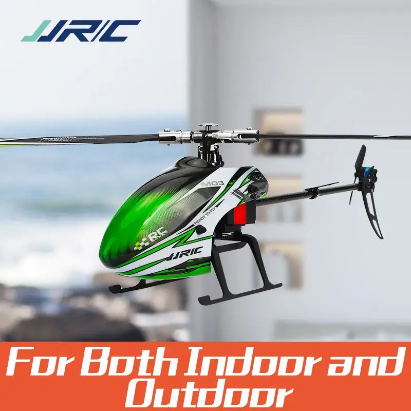 

JJRC M03 2,4G Радиоуправляемый вертолет 6CH радио BNF бесщеточный двигатель с дистанционным управлением 3D / 6G трюк пульт дистанционного управления ...