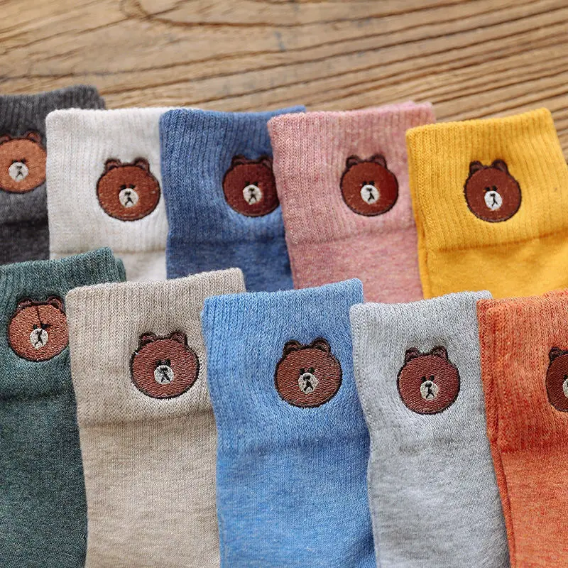 

Socks girl four seasons medium socks Korean version socks student socks Japanese style socks harajuku socks