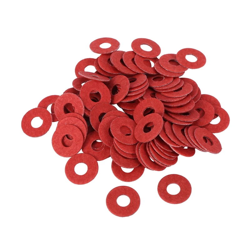 

SODIAL(R) 100PCS Red Motherboard Screw Insulating Fiber Washers CNIM Hot