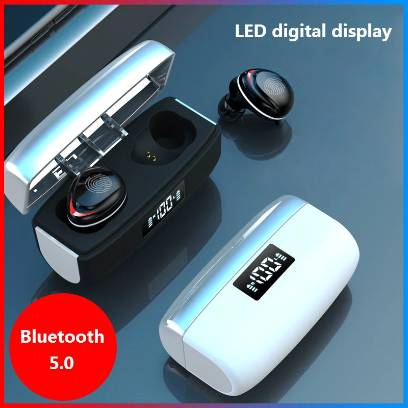Оригинальные Bluetooth 5 0 наушники TWS беспроводные шумоподавление стерео бас