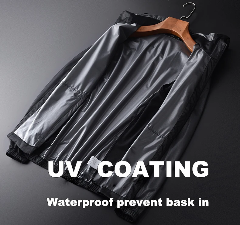 

coats and Summer coats for upscale men in UV cloaks and raincoats
