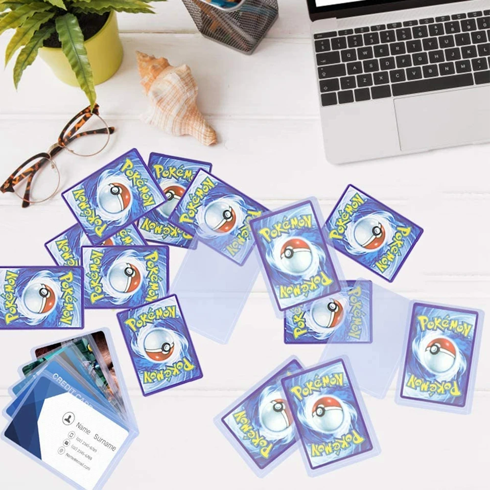 Чехлы для карт с покемоном прозрачный альбом дисплей покемонов Yugioh защитная