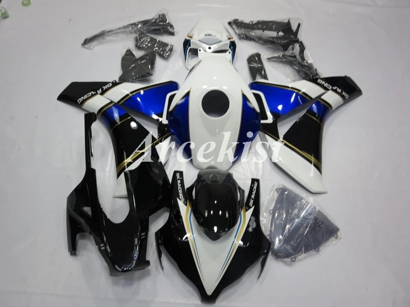 

Injection mold New ABS Fairings Kit Fit for HONDA CBR1000RR 2008 2009 2010 2011 08 09 10 11 CBR1000 Bodywork set black blue