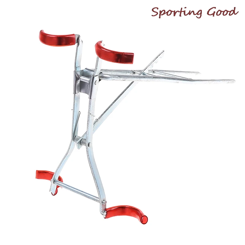 

Adjustable Foldable Double Pole Bracket Fishing Rod Stand Holder Sea Fishing Tackle Accessories
