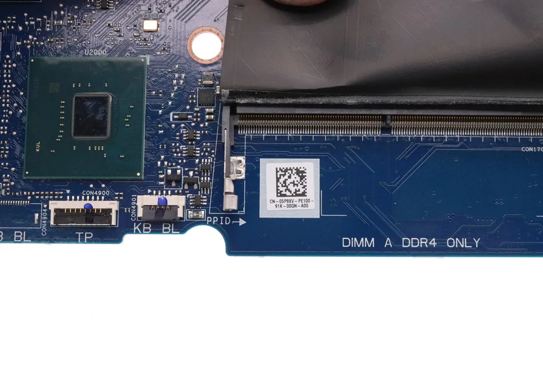 Billig Für Dell Inspiron G5-15-5590 Original Mainboard VULCAN17_N18P Laptop Motherboard I5-8300H GTX1650-4GB