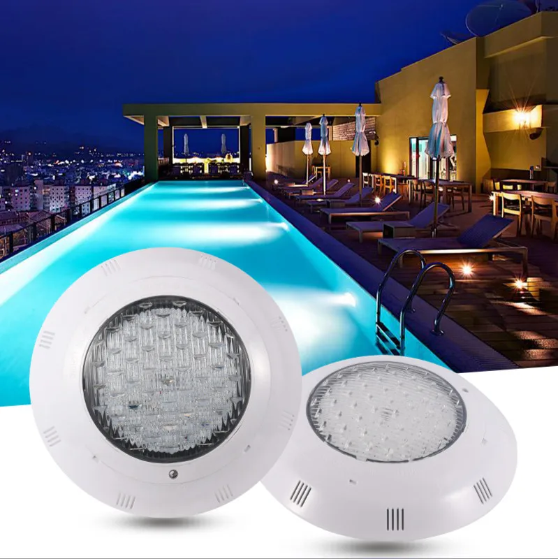 Ip68 Led Swimming Pool Light Wall-mounted Underwater Lights Color Changing RGB AC DC 12V 24W 36W 54W Pond Light Led Luz Piscina