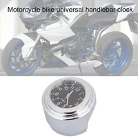 handlebar clock universal waterproof aluminum alloy 78 inch motorcycle luminous watch instruments