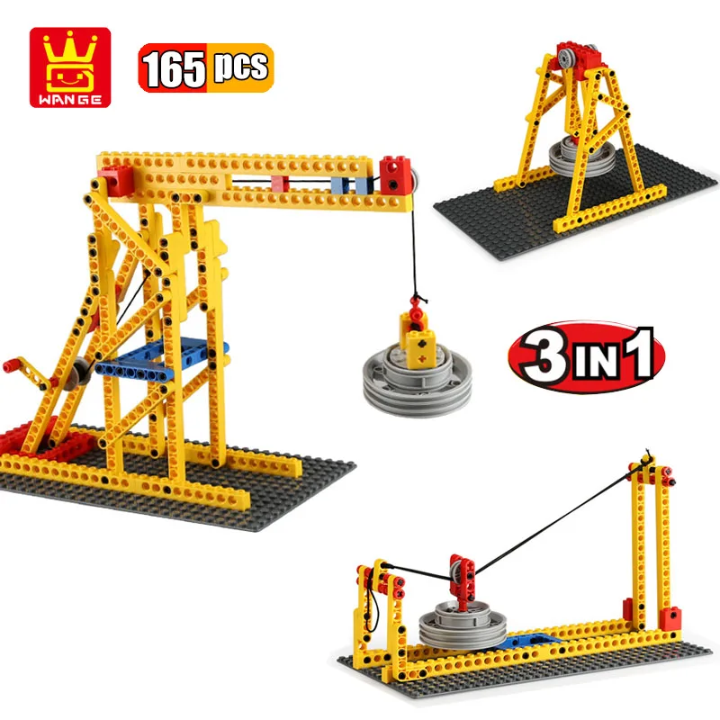 

3 в 1, Детский конструктор «Механическая техника»