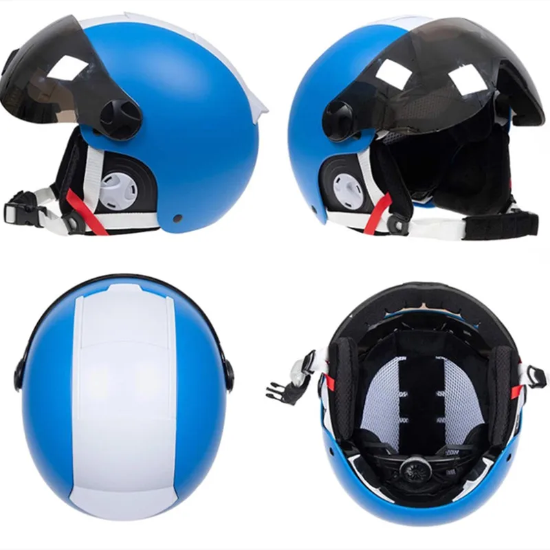 MOON Ski Helmet Snowboard Helmet  Integrally-molded For Men Women Outdoor Skateboa Helm Capacete Ciclismo