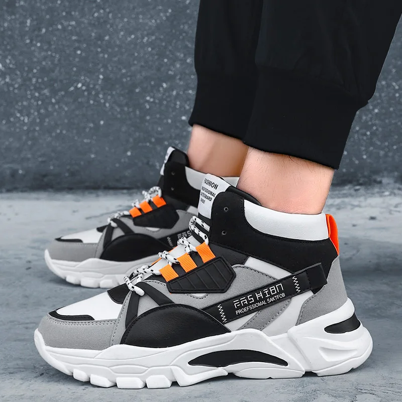 Мужские легкие кроссовки на шнуровке черные повседневные из дышащей сетки осень