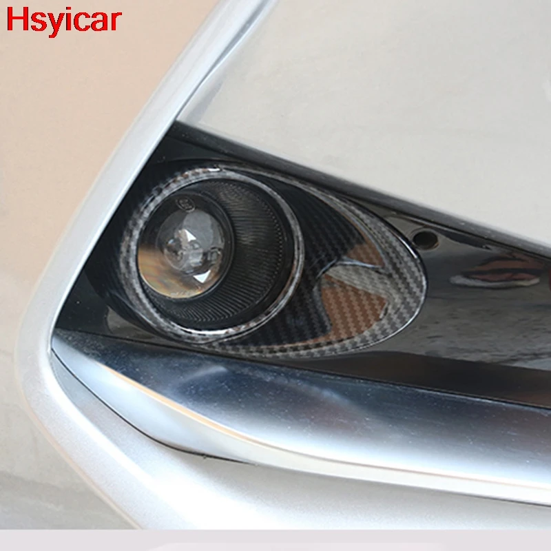 Hsyicar для Kia Cerato k3 4 2019 наклейка на передсветильник противотуманную фару рамы