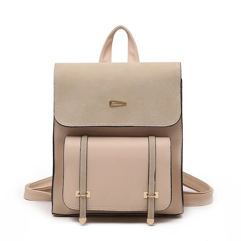 2 шт./комплект женский рюкзак из ПУ кожи с ручками и плечевым ремнём|Женские