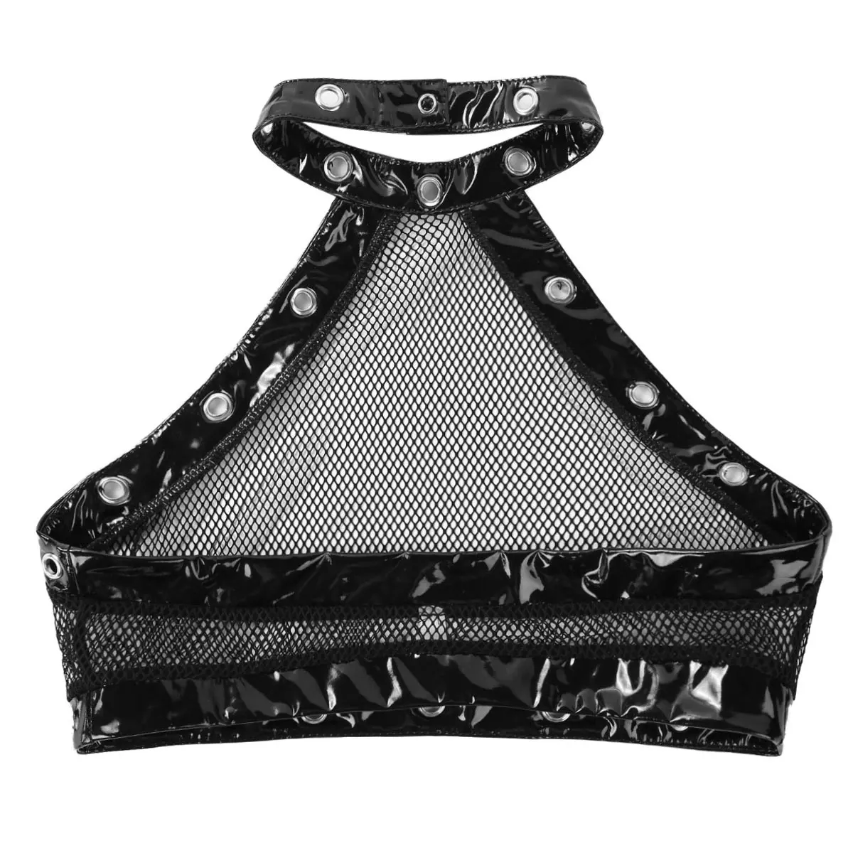 Пикантные женские прозрачные прозрачная в крупную сетку нижнего белья с лямкой