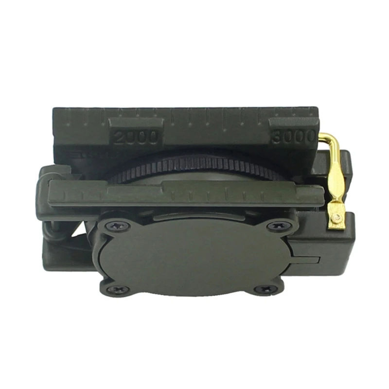 

Multifunctional Outdoor Compass Mini Folding Lens Portable Military Compass