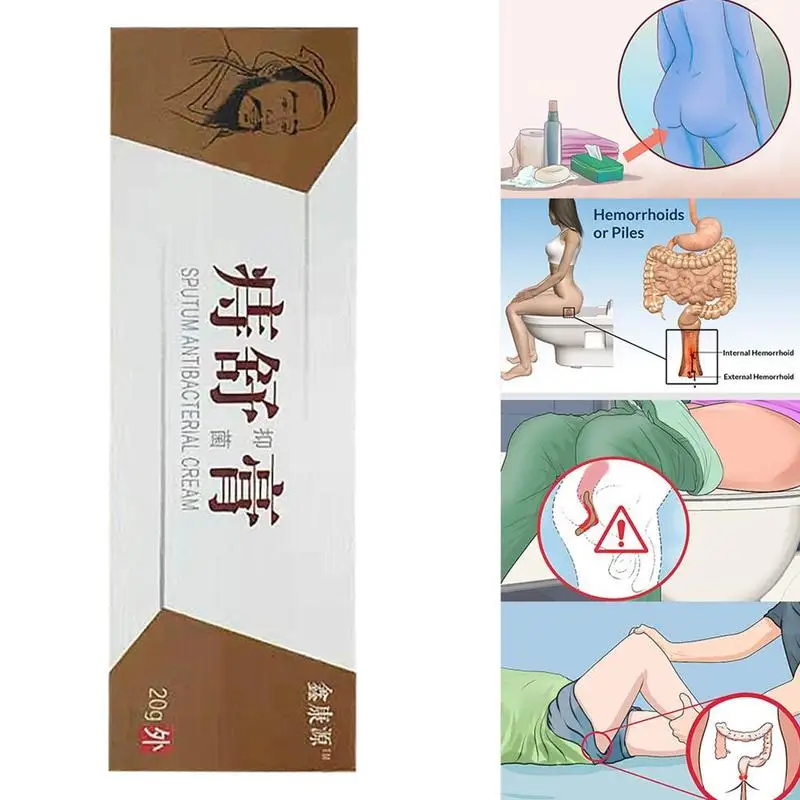 Травяной мазь Хуа Туо от геморроя 25 г растительный экстракт мощный крем