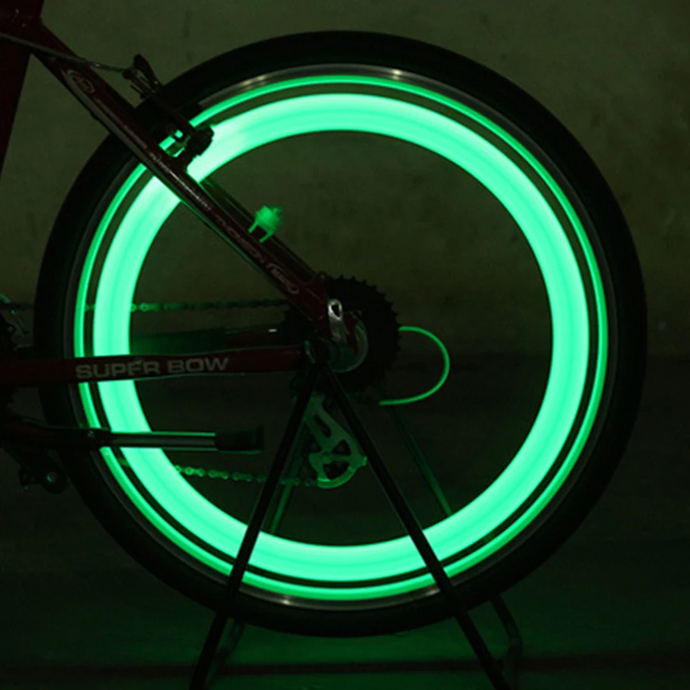 Водонепроницаемый светодиодный фсветильник для велосипедных колес легкая в