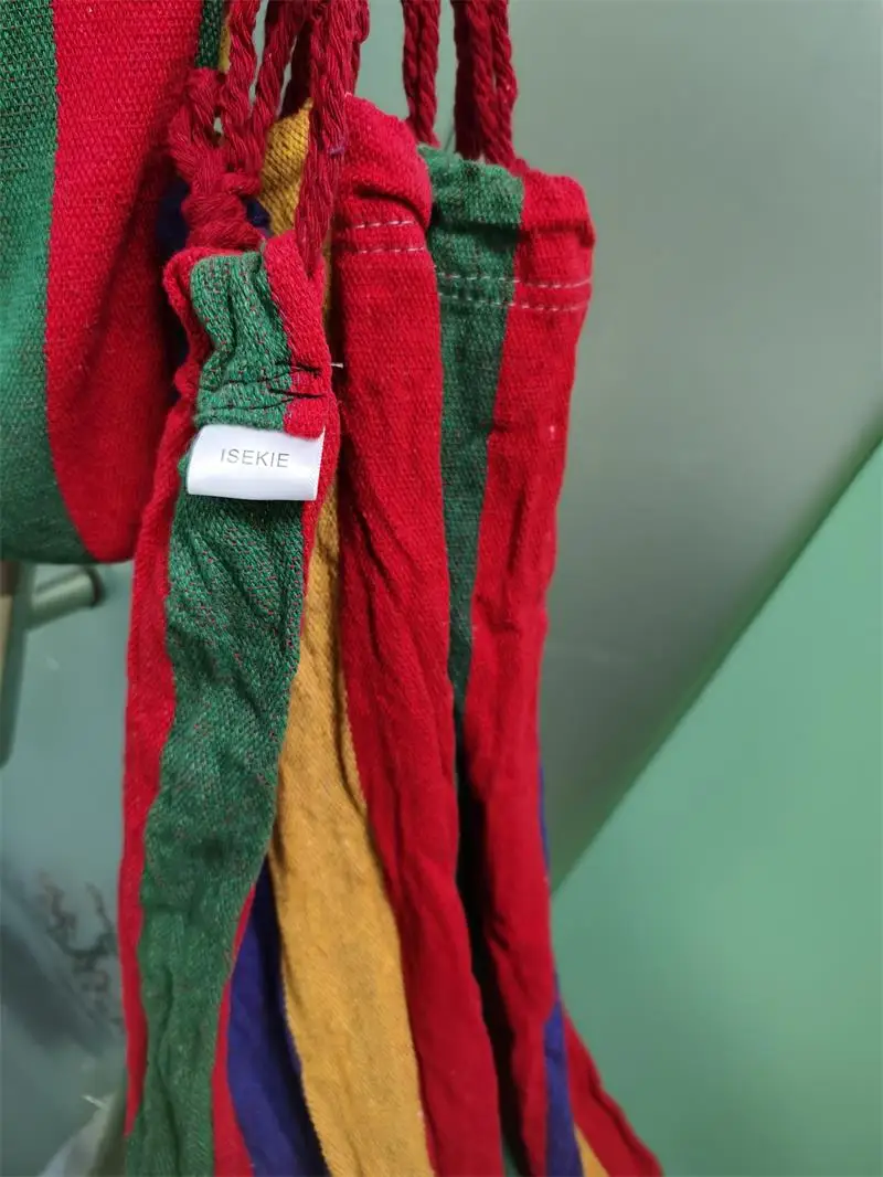 

ISEKIE Hammock Indoor Home Bedroom Hammock Lazy Chair Travel Outdoor Camping Swing Chair Thick Canvas Bed Hammocks