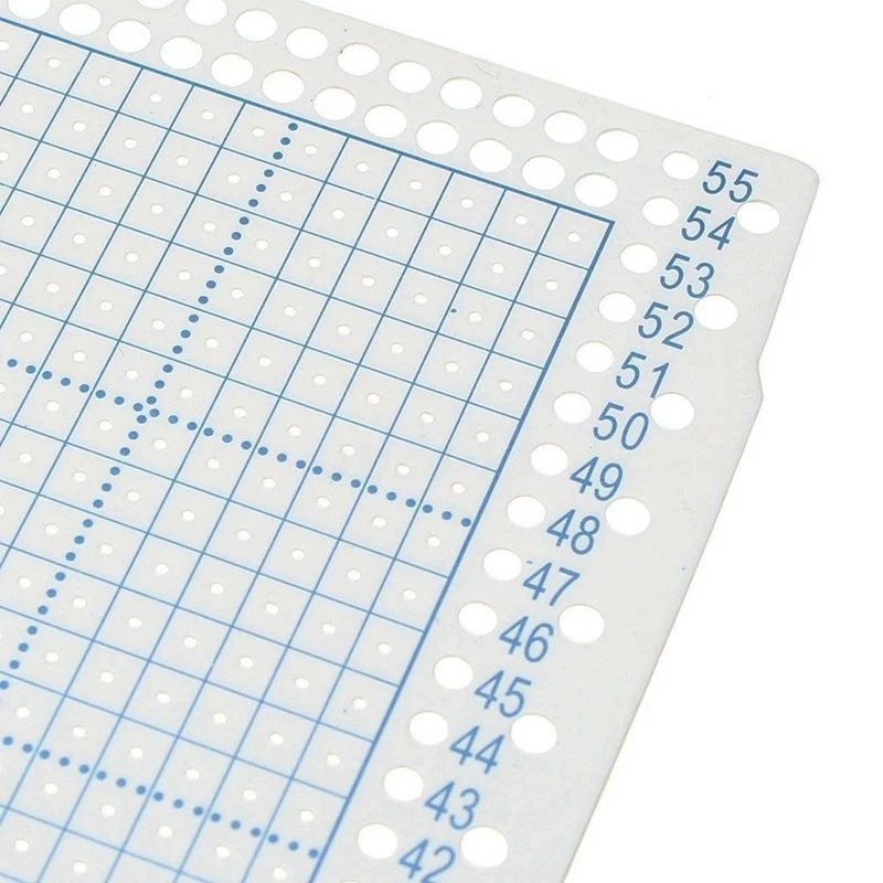 50 Pcs Blank Punch Card 24 Stitches for Brother/Silver Reed/Studio/Singer | Дом и сад