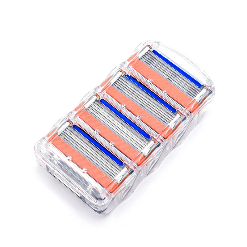 4 шт./лот лезвие бритвы для бритья безопасности кассета с лезвиями слоя лезвия