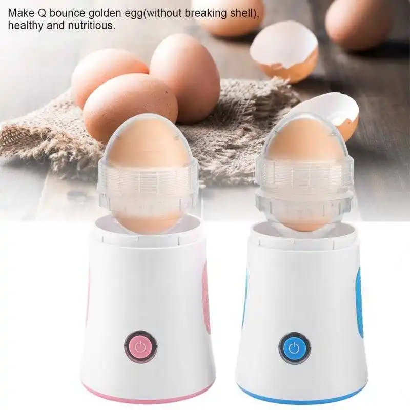 

Automatic Egg Maker Electric Egg Shaker Scrambler in Shell Eggs Maker Mix DIY Cooking Tools 100-240V US Plug NEW N