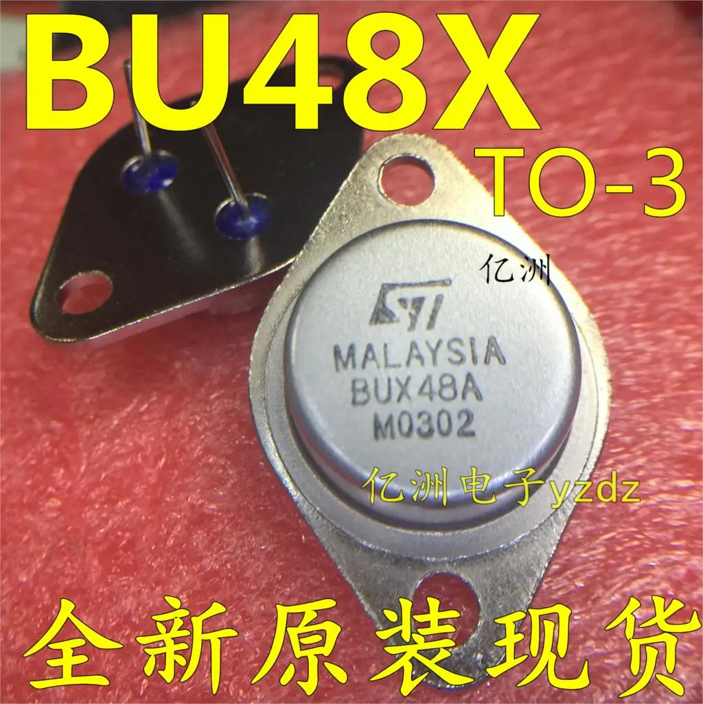 100% новый и оригинальный BUX48A NPN/15A/450V/175W TO 3/в наличии|Запасные части| |