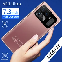 Global Version M11 Ultra 7.3 inch Smartphone 5G 16GB+1TB 6800mAh 64MP Unlocked Cell Phone Mobile Phones Smartphone Android