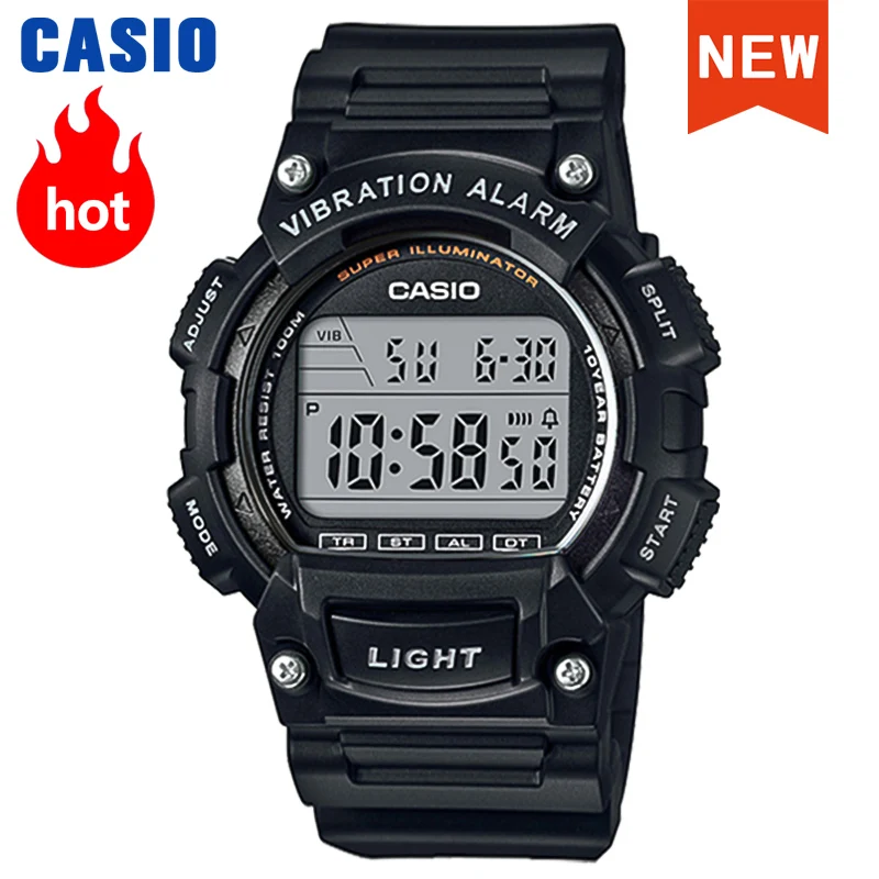 Часы Casio мужские 2021 топ роскошный набор кварцевые часы десятилетняя мощность 100 м