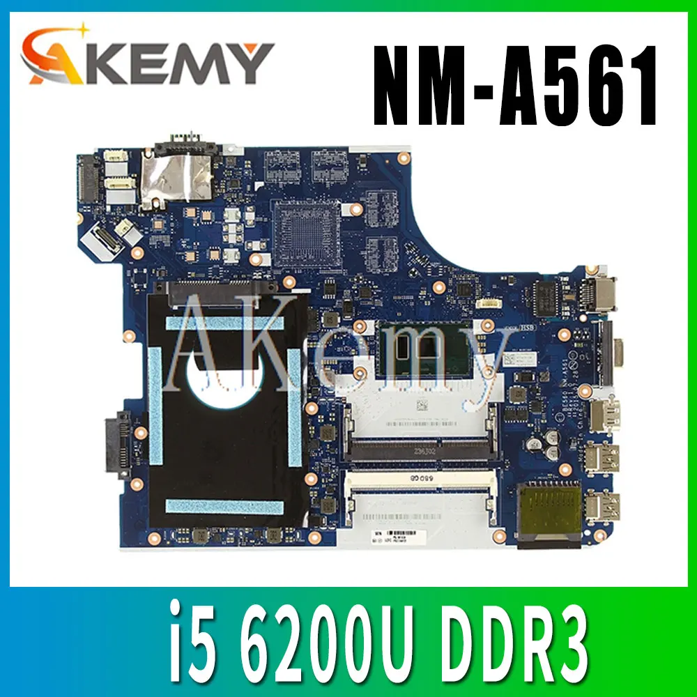 SAMXINNO for Lenovo Thinkpad E560 E560C notebook motherboard BE560 NM A561 mainboard FRU 01AW105 CPU i5 6200U DDR3 100% test|Материнские