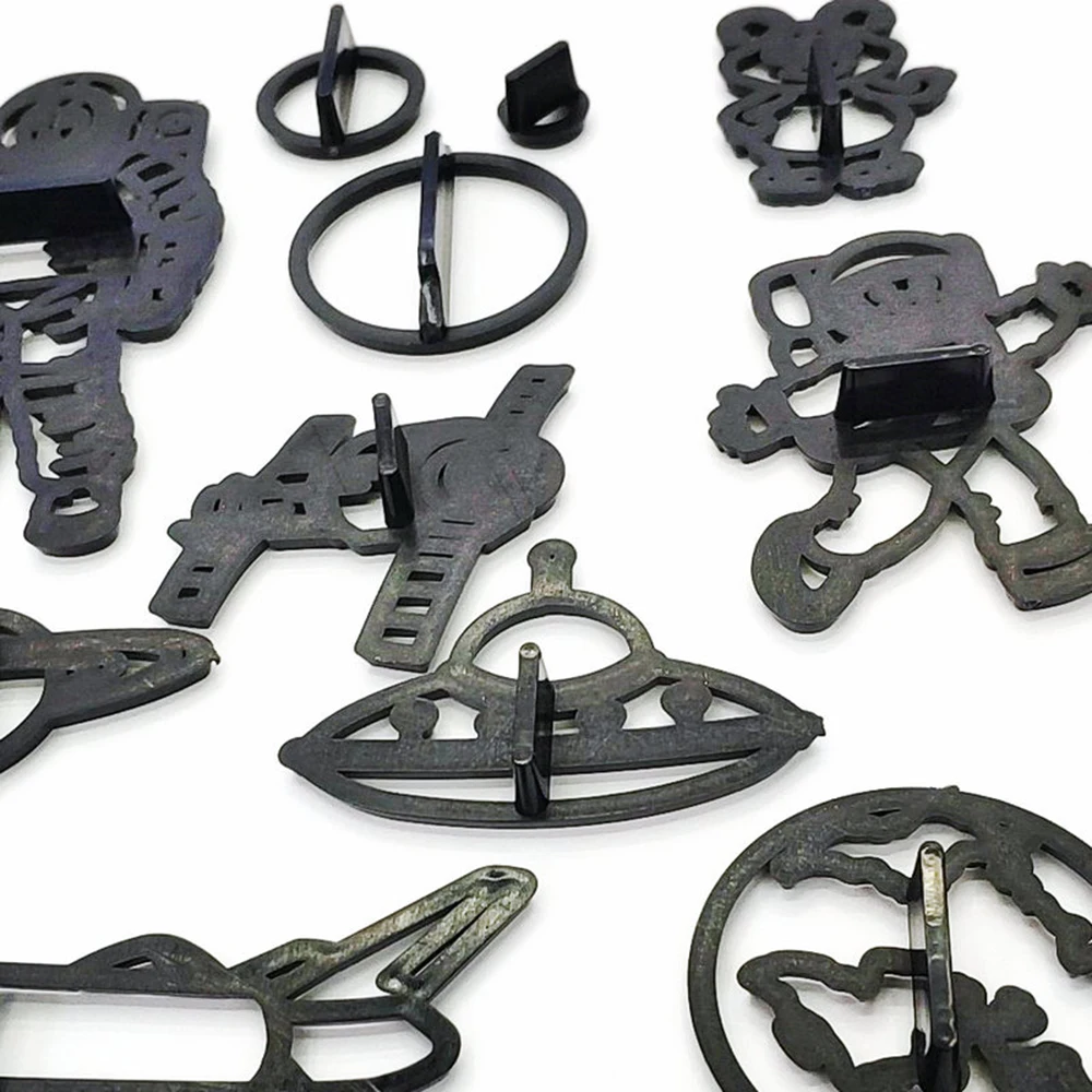 11 шт. астронавт тема для нарезки печенья в виде силиконовая форма торта из сахара