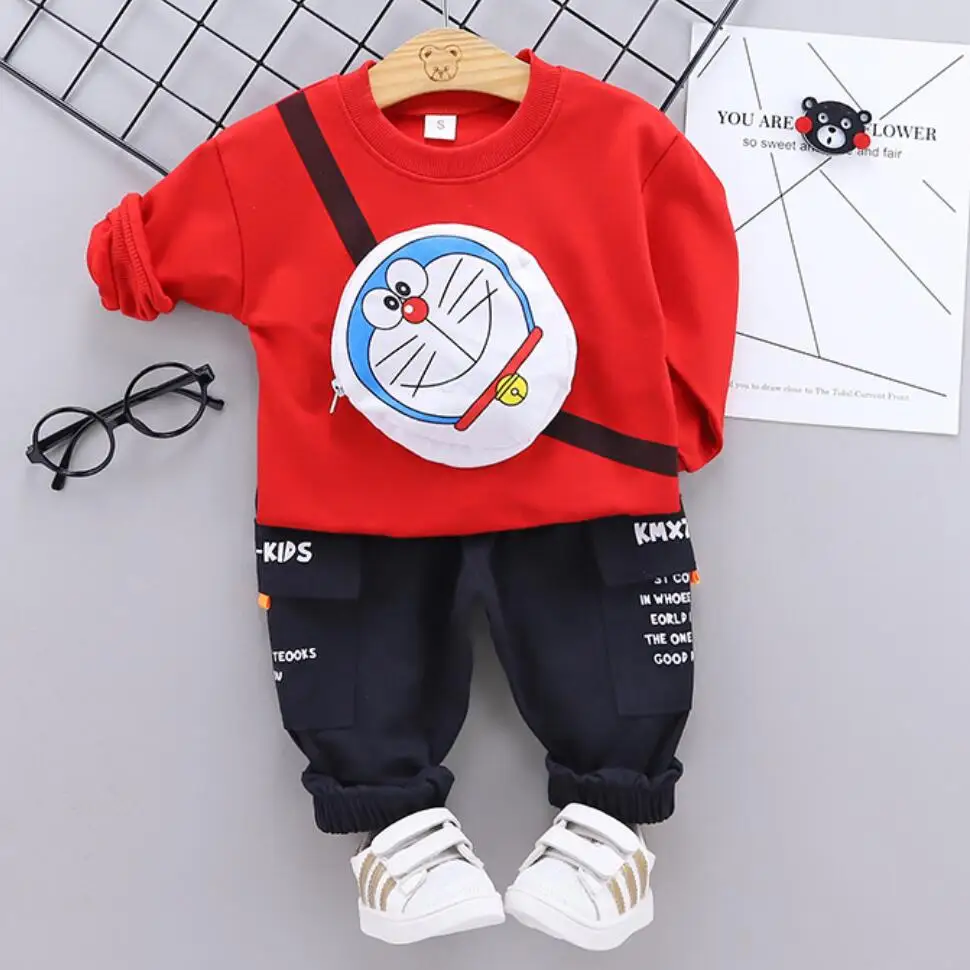 Детский спортивный костюм с длинным рукавом рубашка и штаны | Детская одежда