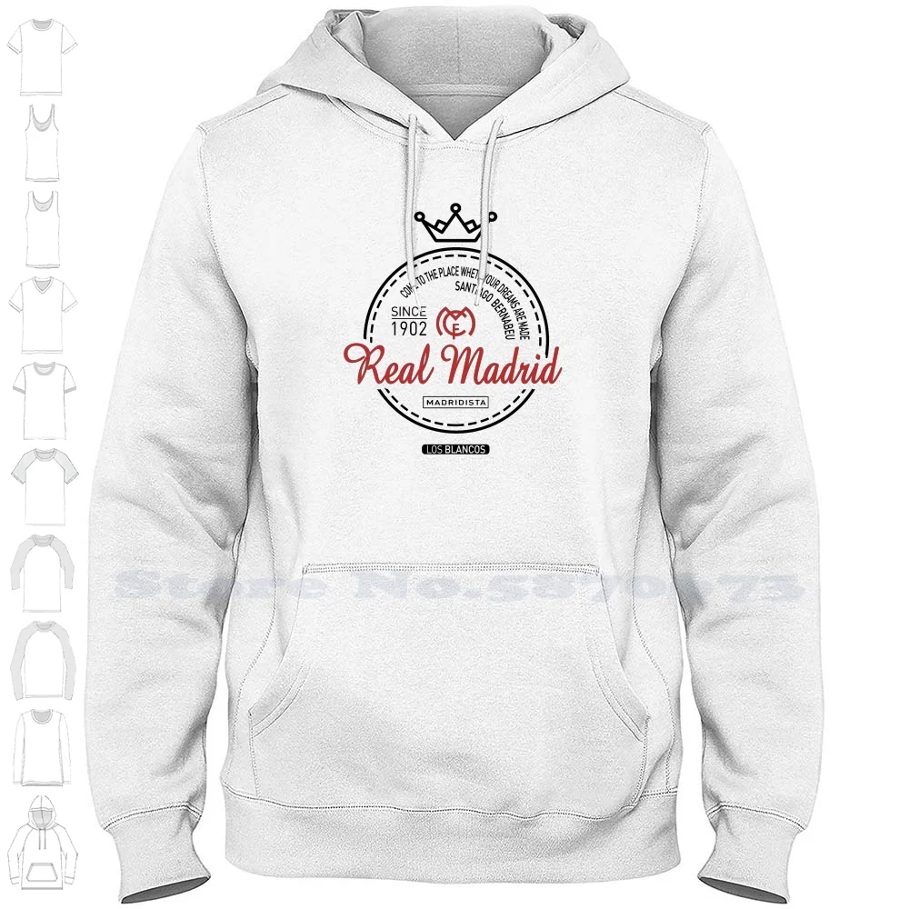 

Los Galacticos Streetwear Sport Hoodie Sweatshirt Los Galácticos Madrid Real Los Merengues Los Blancos Santiago Bernabeu Spain