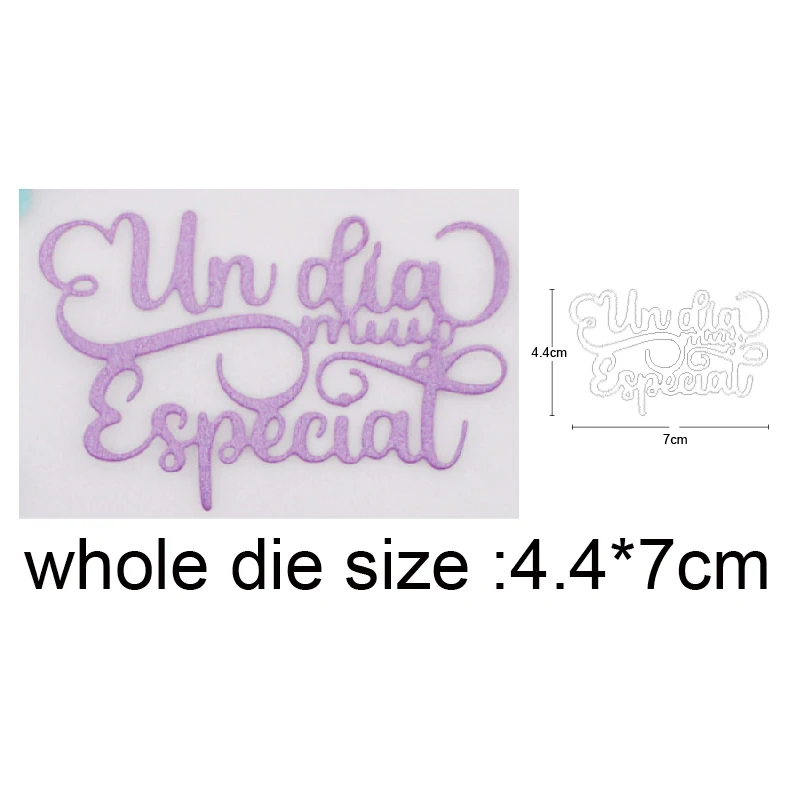 

2021 Cutting dies blessing letter metal cutting dies cut die mold Scrapbook paper craft knife mould blade punch stencils dies