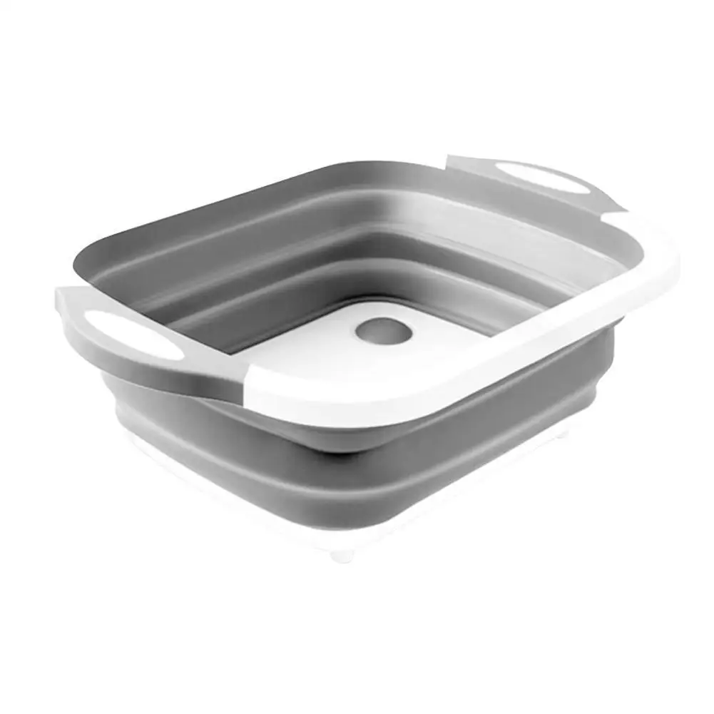 Многофункциональная разделочная доска 4 в 1 съемная Складная кухонная