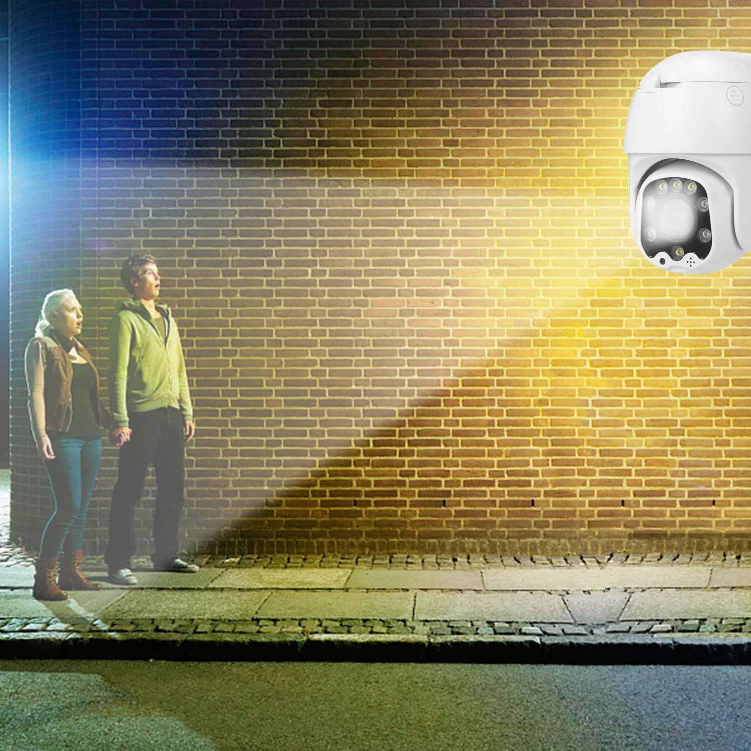 WANSCAMv1080P Беспроводная ip камера PTZ 2.0MP WiFi безопасности панорамирование Автофокус