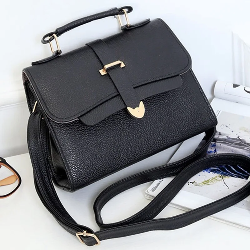 

Women Handbag Woman Sling Black Female Fashion Hit Color Mini Bag Shoulder Messenger Satchel Tote Crossbody Bag