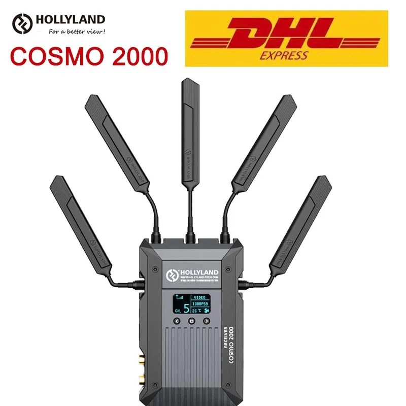 Видеопередатчик Hollyland COSMO 2000, приемник, беспроводная передача HDMI, SDI, 2000ft, 1080P HD