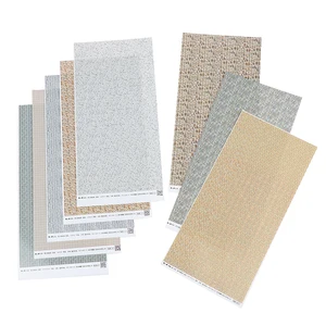 2 шт.компл. DIY кукольный домик пол стикер кухня ванная комната стены пасты деревянные стены и пол бумаги