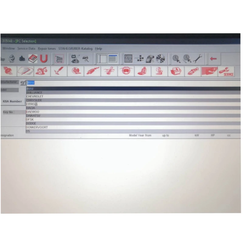 Программное обеспечение для ремонта автомобиля ATRIS StaKis яркие данные о цехе 2018 01 в