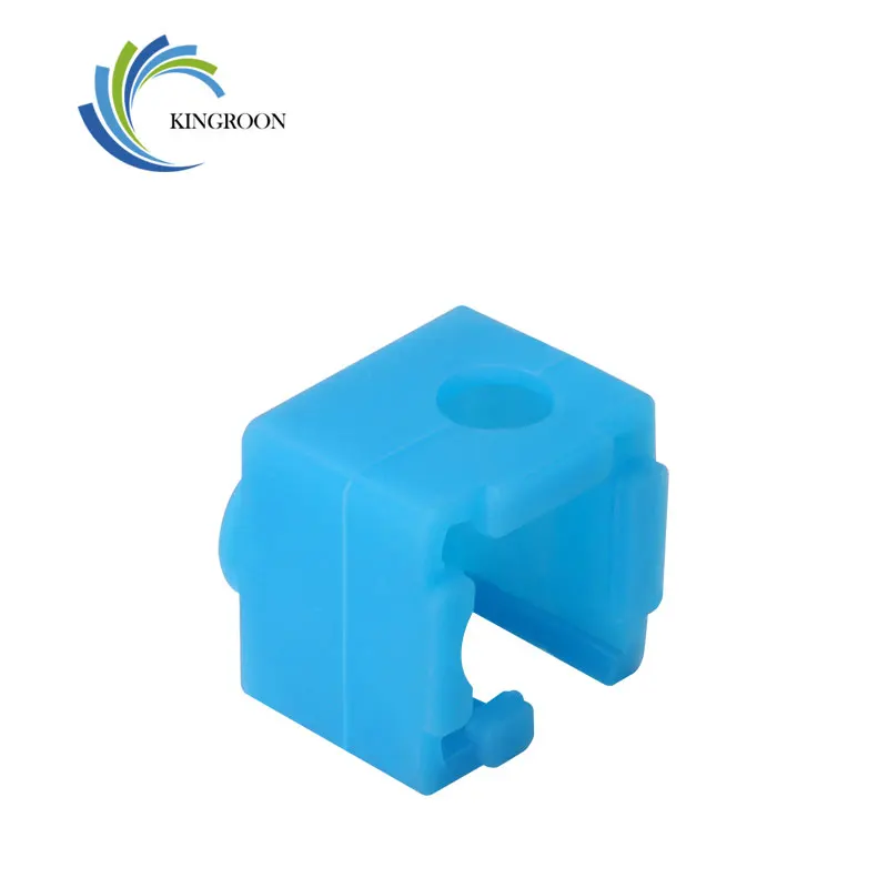 KINGROON E3D V5 J-head HotEnd Heating Block with Aluminum Extruder and Silicone Case Cover for 3D Printer - 16x16x12mm image 3