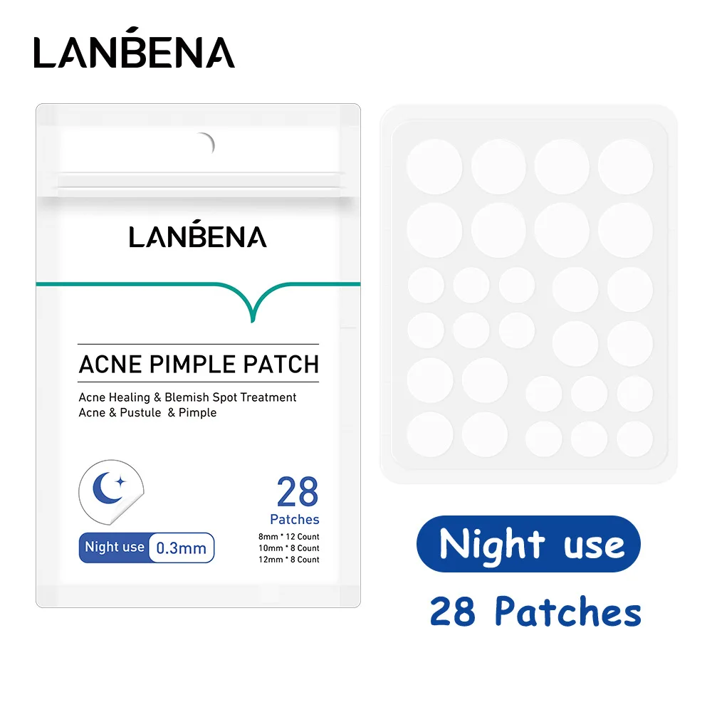 LANBENA Пластырь от прыщей и акне маска для лица невидимые наклейки средство