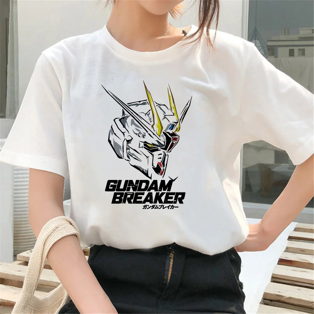 

Women Gundam Schematic Tee Shirt Anime Mech Robot Manga Mecha Japan Harajuku Gunpla Cotton Plus Size T-Shirts