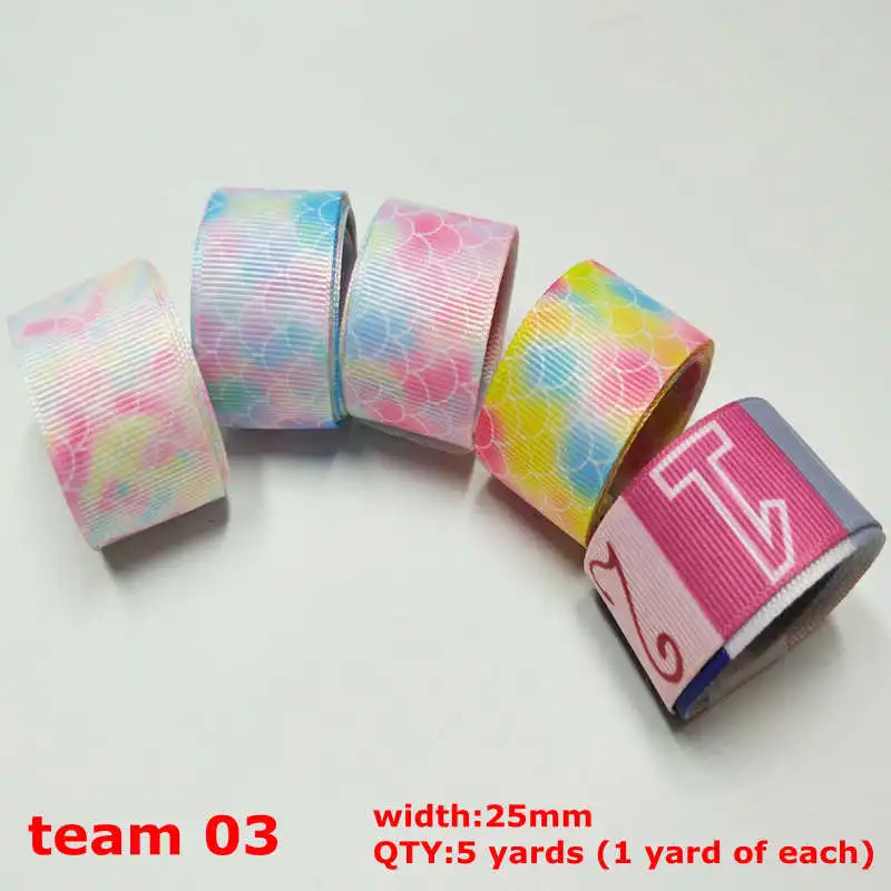 HL 5 ярдов 25 мм новые рождественские ленты Grosgrain вечерние украшения Швейное